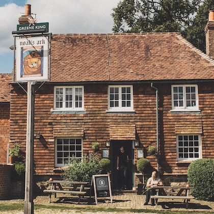 The Noah's Ark, a pub in Lurgashall, West Sussex